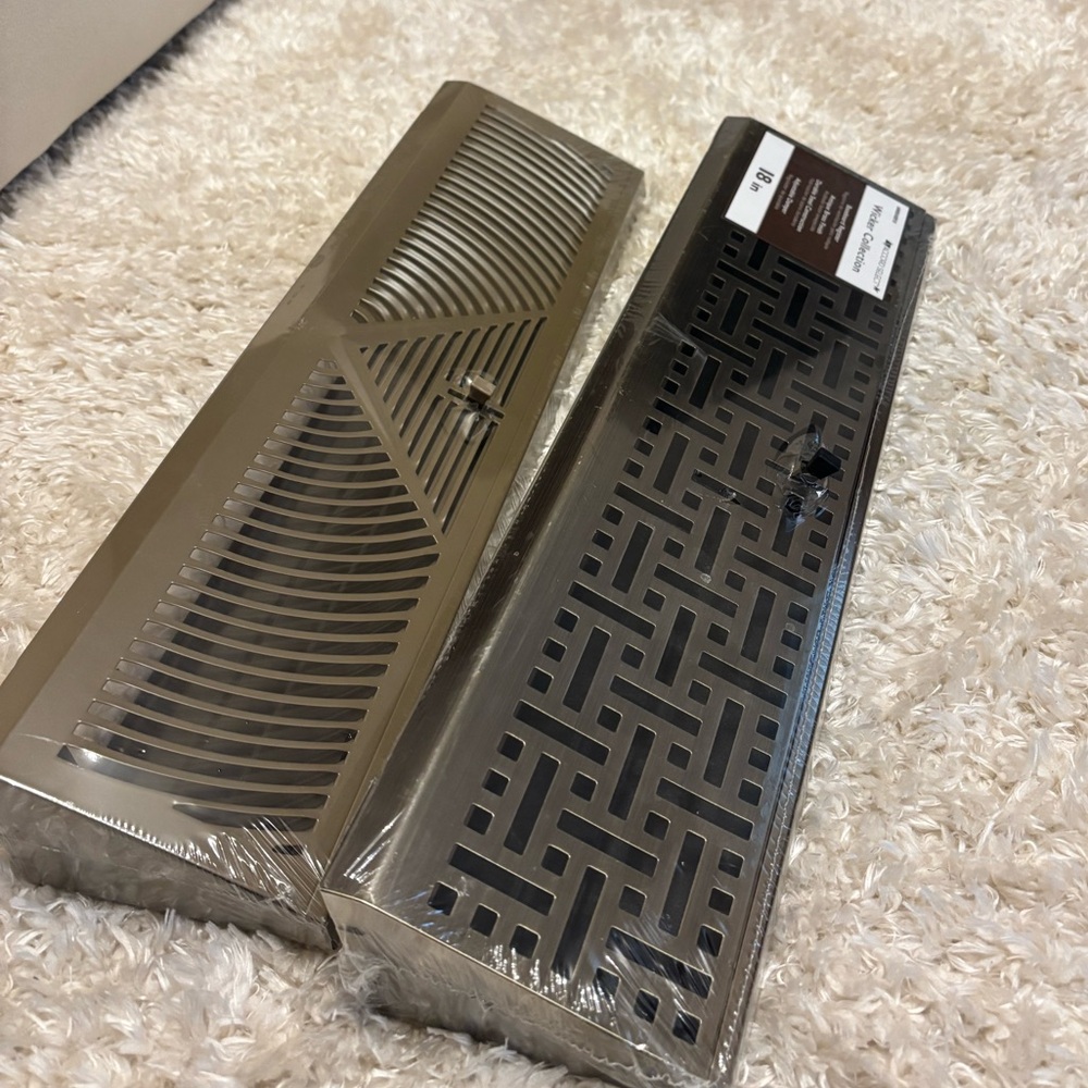 Elegant Silver Vent Covers by [Brand]